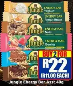 Three Star Cash and Carry Jungle Energy Bar Assorted offer