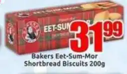 Three Star Cash and Carry Bakers Eet-Sum-Mor Shortbread Biscuits offer