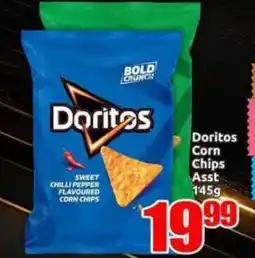 Three Star Cash and Carry Doritos Corn Chips Assorted offer
