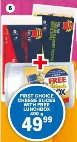 Giant Hyper First Choice Cheese Slices offer
