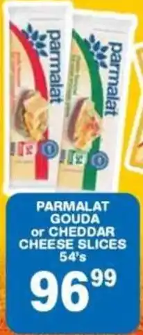 Giant Hyper Parmalat Gouda or Cheddar Cheese Slices offer