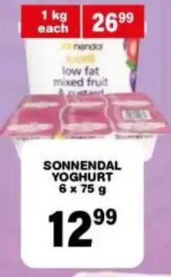 Giant Hyper Sonnendal Yoghurt offer