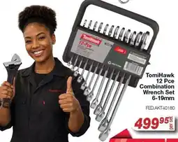 AutoZone TomiHawk 12 Pce Combination Wrench Set offer