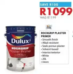 Chamberlain Dulux Rockgrip Plaster Primer offer