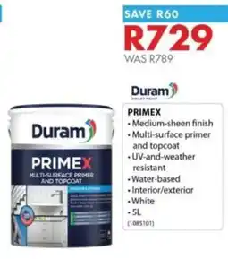 Chamberlain Duram PRIMEX offer