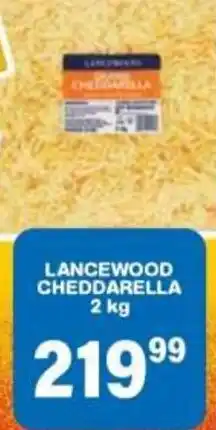 Giant Hyper LANCEWOOD CHEDDARELLA offer