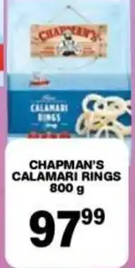 Giant Hyper Chapman's Calamari Rings offer