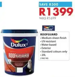Chamberlain Dulux ROOFGUARD offer