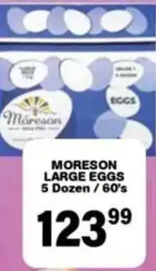 Giant Hyper Moreson Large Eggs offer