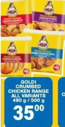 Giant Hyper Goldi Crumbed Chicken Range offer