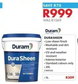 Chamberlain Duram Dura Sheen offer