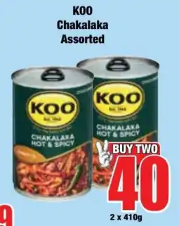 Boxer Superstores KOO Chakalaka Assorted offer