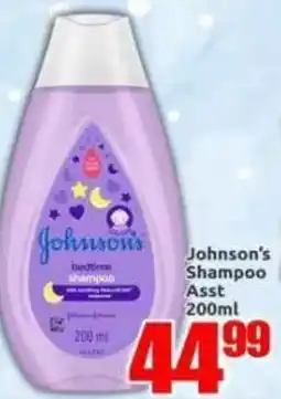 Three Star Cash and Carry Johnson's bedtime shampoo offer