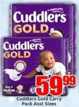 Three Star Cash and Carry Cuddlers Gold Carry Pack Assst Sizes offer