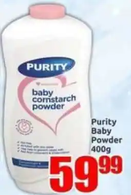 Three Star Cash and Carry Purity Baby Powder offer