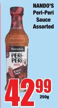 Boxer Superstores Nando's Peri-Peri Sauce Assorted offer