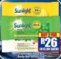 Three Star Cash and Carry Sunlight Face & Body Bar Assorted offer
