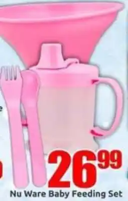 Three Star Cash and Carry Nu Ware Baby Feeding Set offer