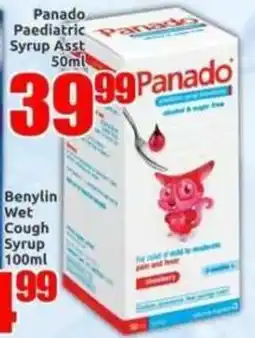 Three Star Cash and Carry Panado Paediatric Syrup offer