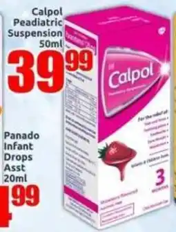 Three Star Cash and Carry Calpol Pediatric Suspension offer