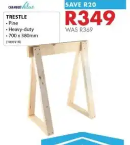 Chamberlain Chamber Value Trestle offer