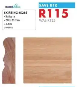 Chamberlain Chamber Value Skirting #S28S offer