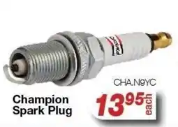 AutoZone Champion Spark Plug offer