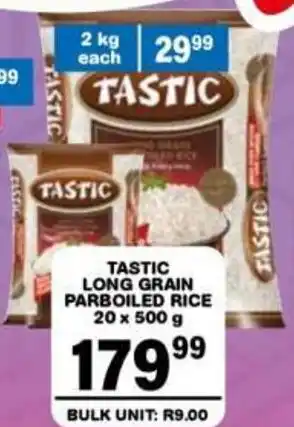 Giant Hyper Tastic long grain parboiled rice offer