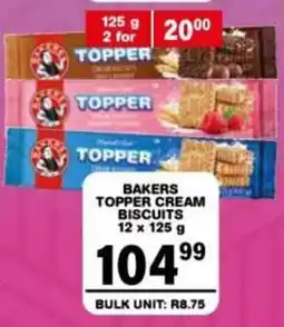 Giant Hyper Bakers Topper Cream Biscuits offer