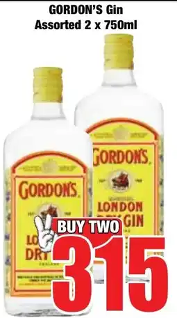 Boxer Superstores GORDON'S Gin Assorted offer
