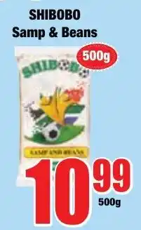 Boxer Superstores SHIBOBO Samp & Beans offer