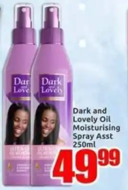 Three Star Cash and Carry Dark and Lovely Oil Moisturising Spray Assorted offer
