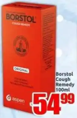 Three Star Cash and Carry Borstol Cough Remedy offer