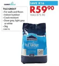 Chamberlain Chamberlain Tile Grout offer