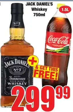 Boxer Superstores Jack Daniel's Whiskey offer