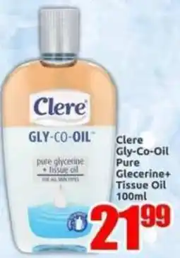 Three Star Cash and Carry Cleere Gly-Co-Oil offer