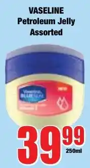 Boxer Superstores VASELINE Petroleum Jelly Assorted offer
