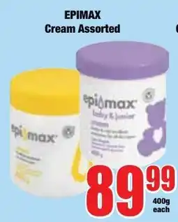 Boxer Superstores EPIMAX Cream Assorted offer