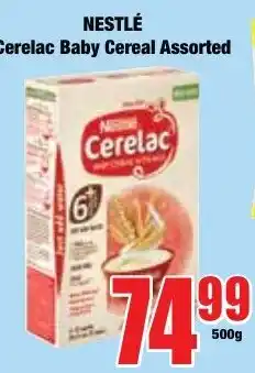 Boxer Superstores Nestlé Cerelac Baby Cereal Assorted offer
