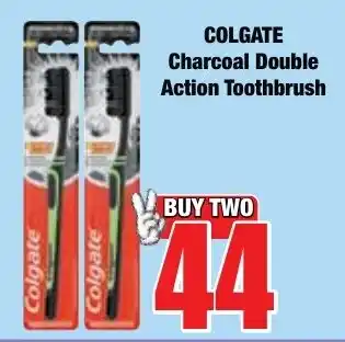 Boxer Superstores Colgate Charcoal Double Action Toothbrush offer