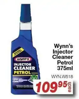 AutoZone Wynn's Injector Cleaner Petrol offer