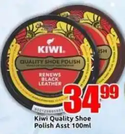 Three Star Cash and Carry Kiwi Quality Shoe Polish offer