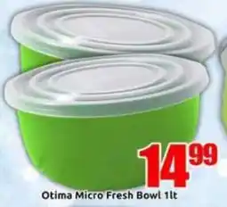 Three Star Cash and Carry Otima Micro Fresh Bowl offer