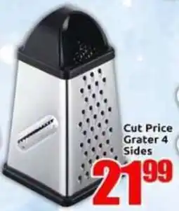 Three Star Cash and Carry Cut Price Grater 4 Sides offer