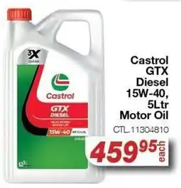 AutoZone Castrol GTX Diesel Motor Oil offer