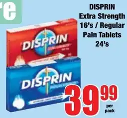 Boxer Superstores DISPRIN Extra Strength Pain Tablets offer