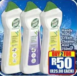 Three Star Cash and Carry Handy Andy Cream Cleaner Assorted offer