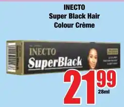 Boxer Superstores INECTO Super Black Hair Colour Crème offer