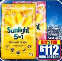 Three Star Cash and Carry Sunlight 5in1 Handwash Powder offer