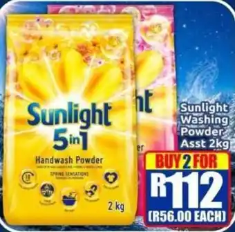 Three Star Cash and Carry Sunlight 5in1 Handwash Powder offer